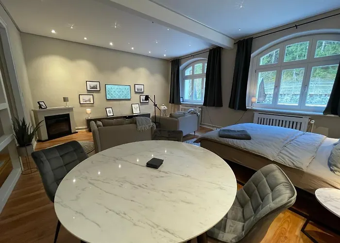 Bergrauschen-waldbude In Goslar-okertal Im Harz Inkl Waesche 아파트 *