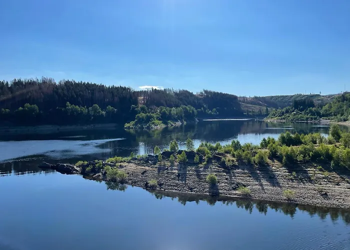 Bergrauschen-waldbude In Goslar-okertal Im Harz Inkl Waesche Lägenhet Goslar